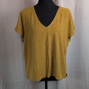 Madewell Golden Short Sleeve V-Neck Tee